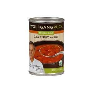 Wolfgang Puck Soup, Organic, Classic Tomato with Basil, 14.5 oz, (pack 