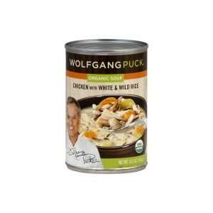  Wolfgang Puck Soup, Organic, Chicken with White & Wild Rice, 14 
