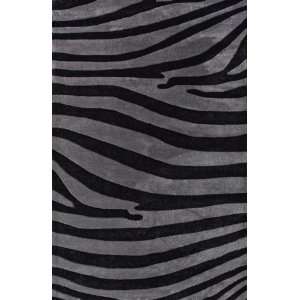  Cine Animal Print Rug in Grey