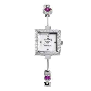    Color Semi Precious Accented Silver Tone Watch Anne Klein Watches