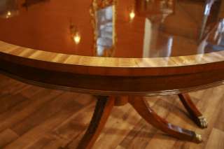 Stickley Dining Table  Oval Mahogany Dining Table   