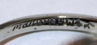   Gold Cameo Diamond Onyx Flip Art Deco Signed Hallmark Ring  