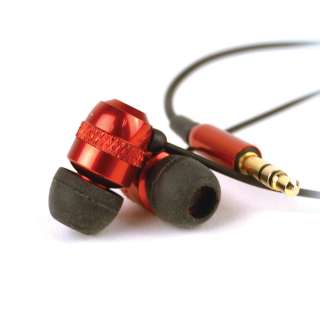 Fire Ants, Sound Isolating Ear Buds Red  
