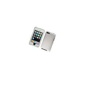  Apple ipod Touch 2nd Generation CARBON FIBER LOOK WHITE Cell Phone 