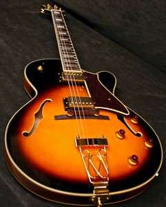 PEERLESS SUNSET Archtop Hollowbody Electrtic Guitar  