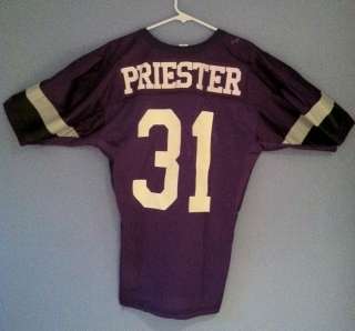 1994 Cleveland Thunderbolts Arena Football Game Worn Jersey Ernest 