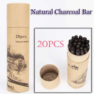 20 Pcs Natural Pencil Charcoal Bar Willow Sketch Drawing Art Artist 
