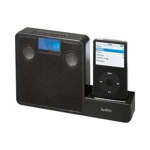  ArtDio Black 2.0 Portable Audio Docking System For iPod 