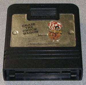Atari 2600 Game Cartridge Chuck Wagon Purina 1983 R8  