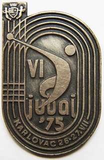 Yugoslavia badge track and field athletics competitions  