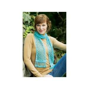  Aunt Lydias Capri Scarf Crochet Yarn Kit Arts, Crafts 