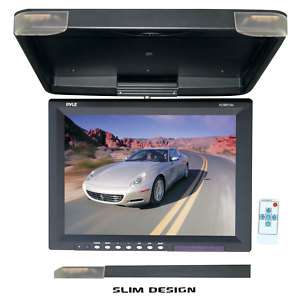PYLE 15.1 LCD Flip Down Car Video Monitor IR PLVWR1544  
