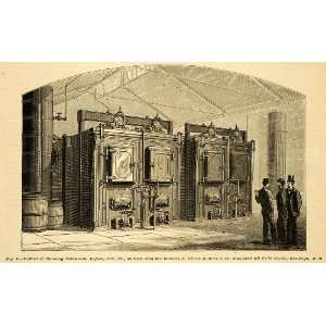  1881 Prints Babcock Wilcox Boiler Burning Petroleum Method 