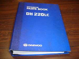 Daewoo DH220LC Excavator Parts Catalog Manual  