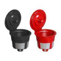 Black+RED 2 Pack Solofill Reusable K Cups For Keurig K Cup Brewer 