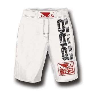 Bad Boy MMA Capo 2 Fight Shorts Size Large 34 White  