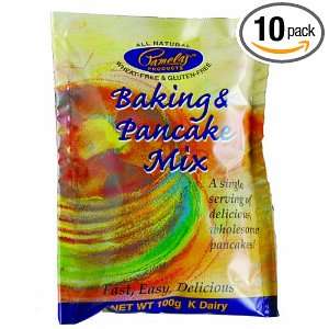 Pamelas Products Baking & Pancake Mix, 100 Gram Packages (Pack of 10 