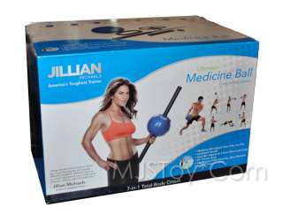 NIB Jillian Michaels Ultimate Medicine Ball Cross Training System 7 in 