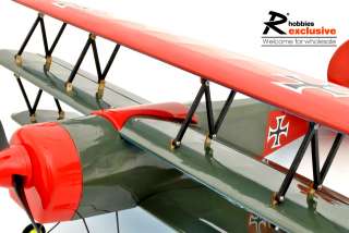 4ch rc ep 30 balsa wood triplane fokker dr 1 scale plane model number 
