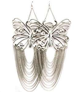 Basketball Wives Evelyn Poparazzi inspired Butterfly layered chain 
