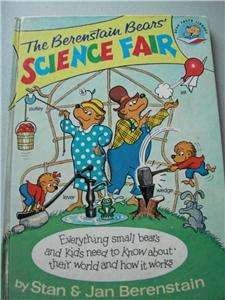 Berenstain Bears Bears Science Fair 1977 1st Print  