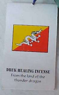 Bhutanese Druk Healing Incense