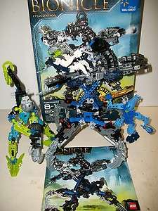 Lego Bionicle Mazeka 8954 & Extra Figures  