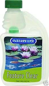 Interpet Pond FEATURE CLEAR Cleans Fountain / Birdbath  