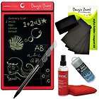 Improv Boogie Board LCD Writing Tablet in Red With Magnet Kit 
