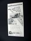 Taller & Cooper Toll Booths Umatilla OR 1956 print Ad