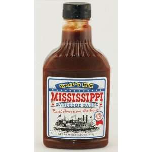 Sweet & Mild 18 Oz Mississippi BBQ Sauce  Grocery 