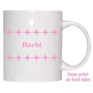 Personalized Name Gift   Barbi Mug 
