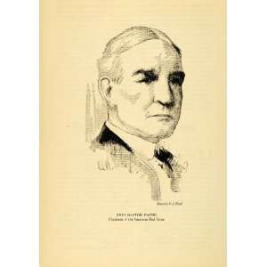  1926 Print American Red Cross Chairman John Barton Payne 