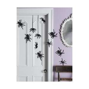  Martha Stewart Glittered Silhouettes 11/Pkg Spider; 3 