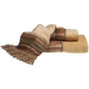  Croscill Carrington Stripe Fingertip Towel