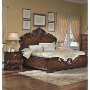  California King Platform Bed by Pulaski   Dark Rich Cherry 