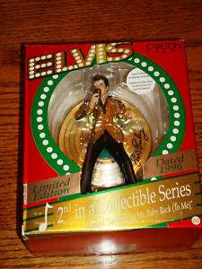 ELVIS 1996 COLLECTIBLE CHRISTMAS ORNAMENT Carlton Cards  
