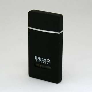 BROAD brand Red torch butane metal lighter black  