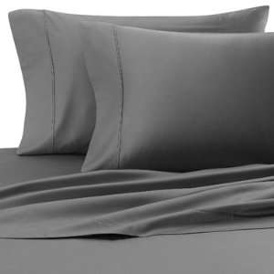   Grey Solid 1000TC Egyptian Cotton King Bed Sheet Sets