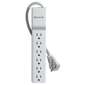 Belkin 6 Outlet Home/Office Surge Protector Electronics