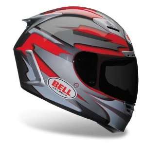 Bell Recoil Red/Silver Full Face Motorcycle Helmet   Size 