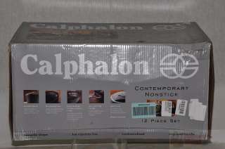 Calphalon Contemporary Nonstick 12 Piece Set Rtl $862  
