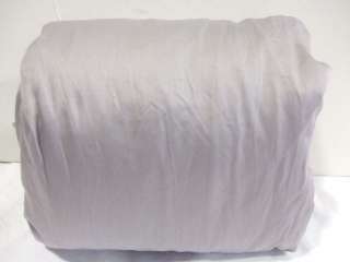 VERA WANG   Grosgrain Silver Lilac King Fitted Sheet  