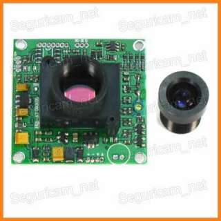 Sony CCD CCTV Security Board Camera 520 TVL, 3.6mm  