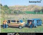 1982 Contempo Chevrolet Van Camper Brochure