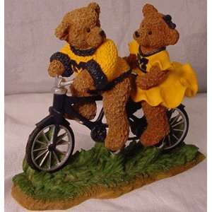    University of Michigan Tandem Bicycle Figurines