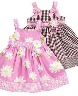 Blueberi Boulevard Baby Dress, Baby Girls Pattern Sundress   Kids 