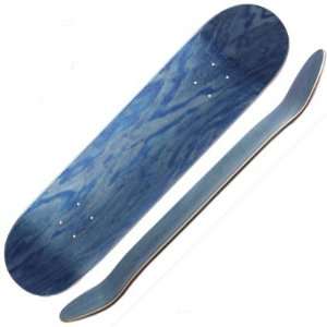  Blue Stained Blank Deck Size 7.5
