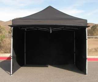 NEW EZ Pop Up Canopy 10 x 10 Commercial Fair Vending Tent 4 Walls 