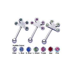  Body jewelry, 316L surgical steel, Barbell Eyebrow ring Jewelry